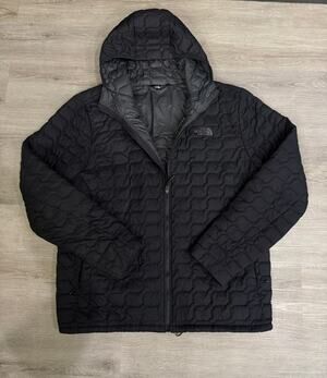 The North Face Black ThermoPuffer — XL